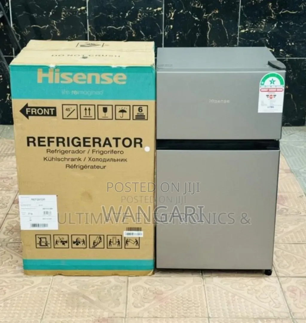 Mini Fridge. 91litres. Home Use. Two Doors. Hisense 91l Fridge