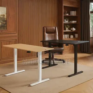 Office Desk; 1.4 Meters Premium Electric Adjustable Stitching Desk