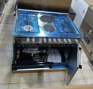 Colour Silver Haier 60by90 4+2 Cooker