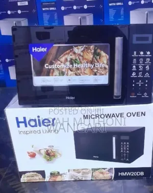 Colour Black Haier 20l Digital Microwave