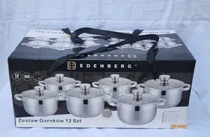 Edenberg Cookware Set/ Stainless Steel Induction Cookware Set