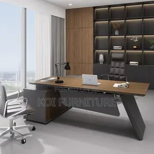 Office Desk; 1.8 Meters L Shaped Modern Management Executive Desk
