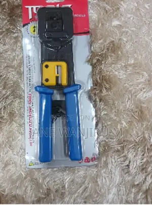 Rj45 Crimp Tool Pass Through Cat5 Cat5e Cat6 Crimping Tool