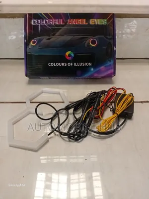 Colorful Angel Eyes RGB – Car Headlight Halo Rings With App Control