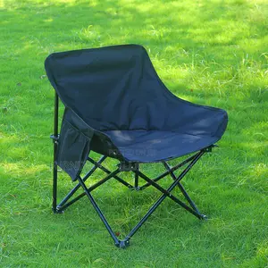 Outdoor Chair; Foldable Metal Chair Outdoor Camping Chair