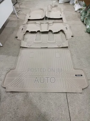 Toyota Land Cruiser Prado Fj150 5d Floor Mats+Boot Mat –Full Set Beige