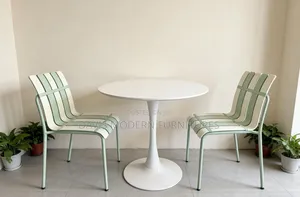 Marble -Top Dinning Table With Chairs