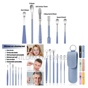 6 PCS Set Ear Pick Ear Wax Removal Kit,