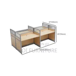Office Workstations; 4 Users MDF Open User Collaborative Worlstation