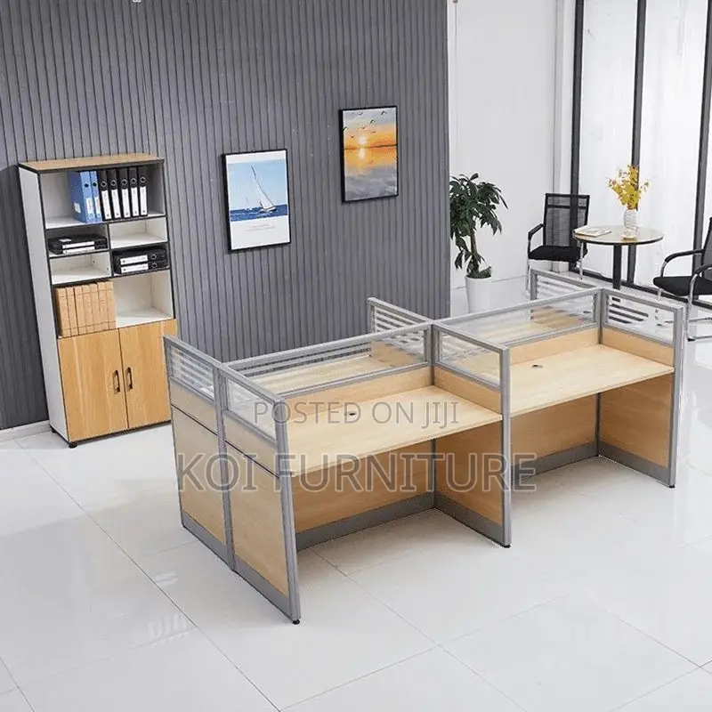 Office Workstations; 4 Users MDF Open User Collaborative Worlstation