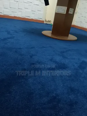 Usa Inspired Blue Carpet Roll | Perfect for Homes Offices