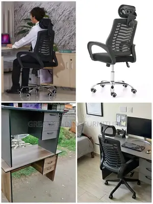 Adjustable Chairs and Desk Ju