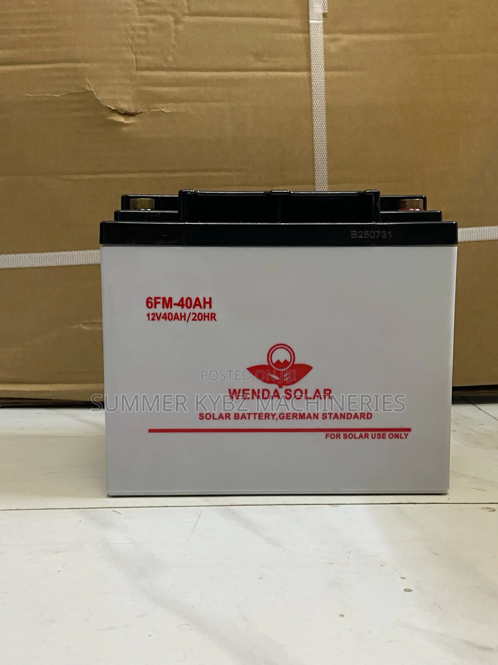 Wenda Solar Battery 6fm 40ah (Germany)