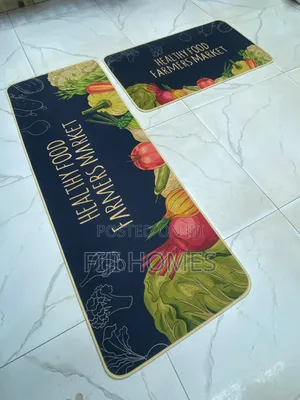 2pc Kitchen Mat Sets | 120cm by 45cm | 80cm by 45cm