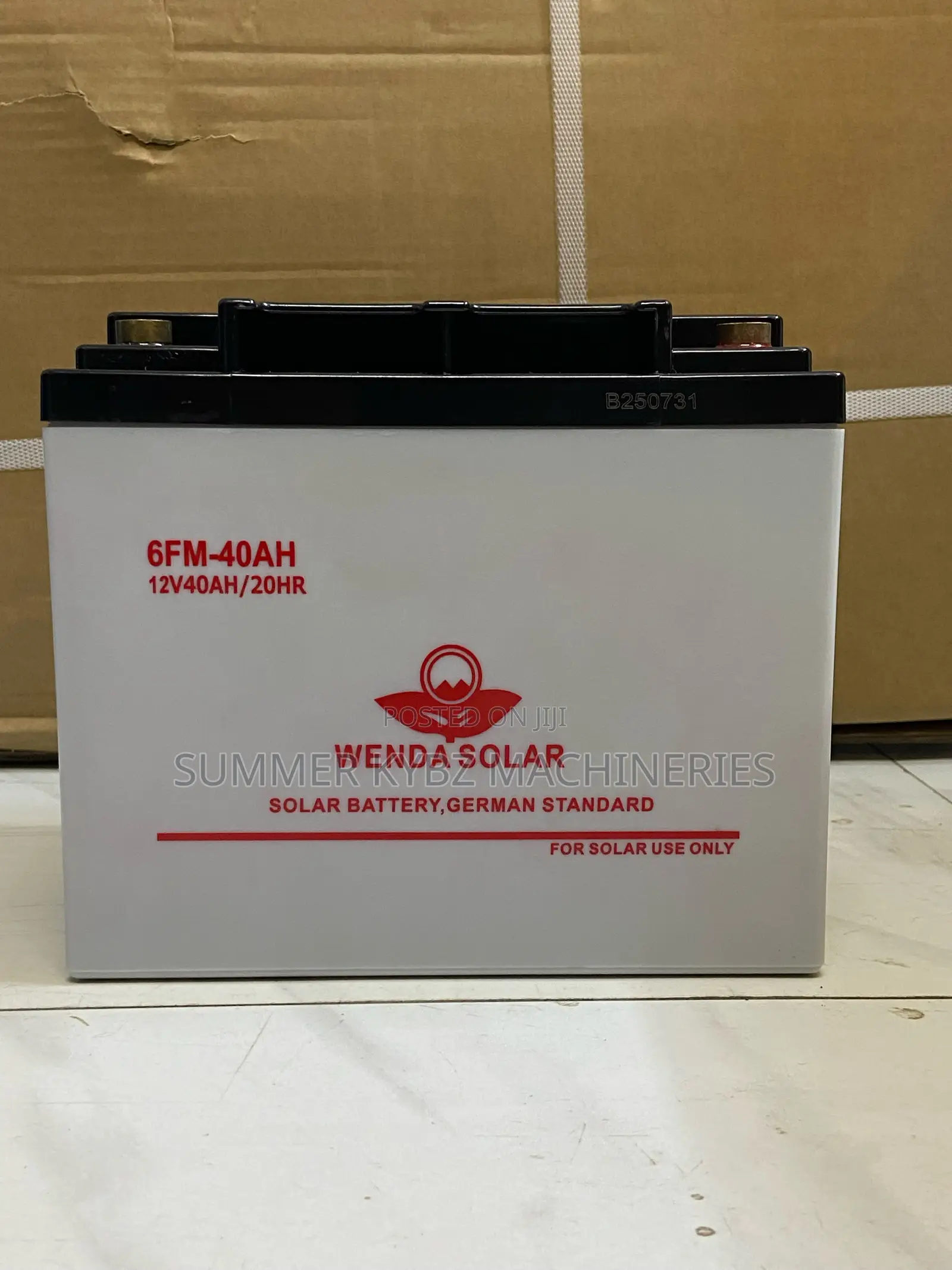 Wenda Solar Battery 6fm 40ah (Germany)