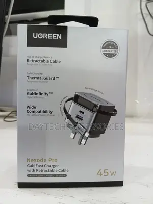 Ugreen 45w Nexode Pro Gan (Usb-A*1 + Type-C*1) Fast Charger