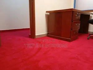 Red Usa 8mm Quality Carpet | Seamless Wall Installation Look