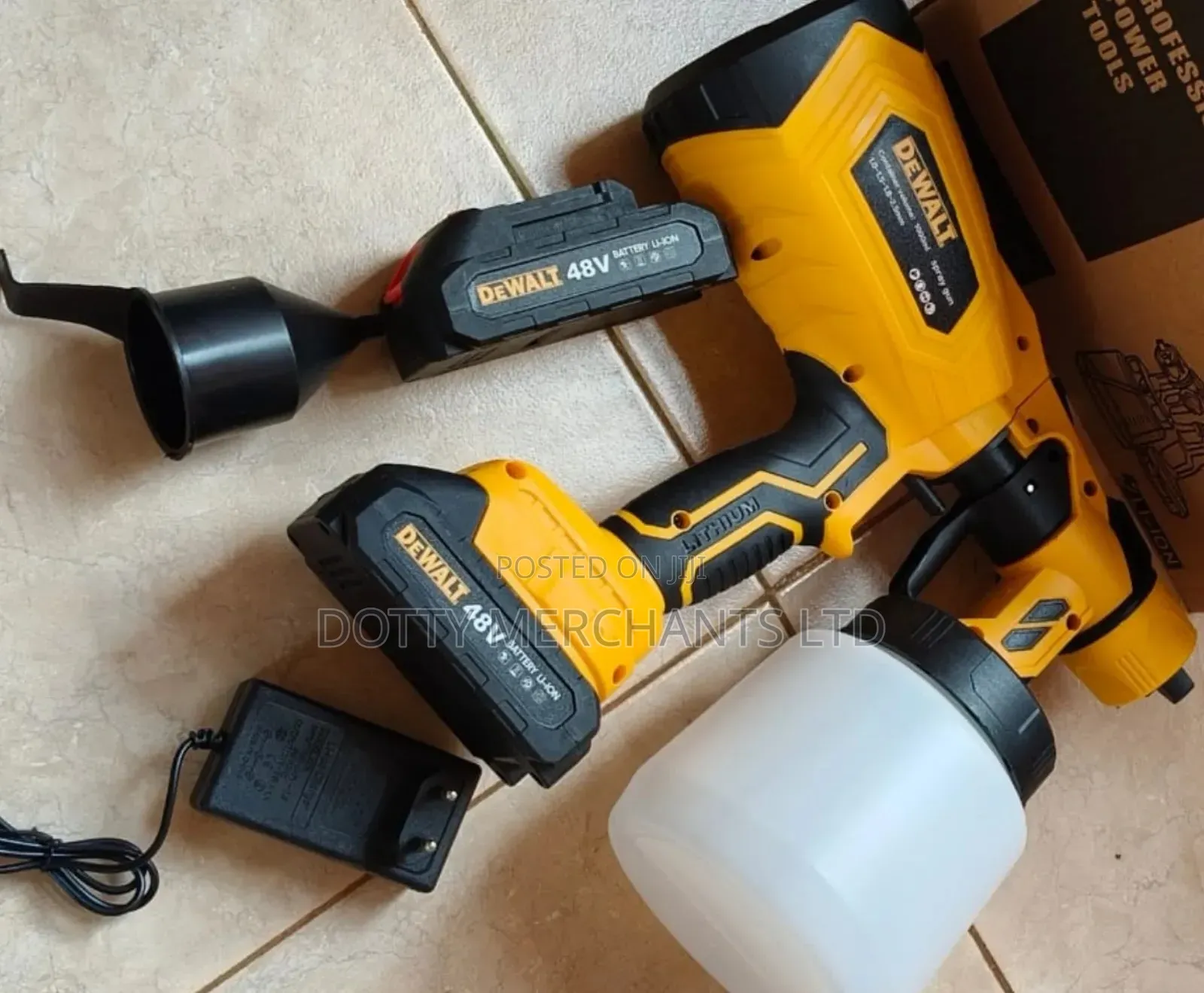 Dewalt’S Cordless Spray Gun 48v