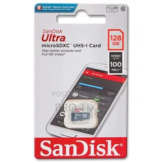Sandisk Ultra Micro Sd 100mbps 128gb