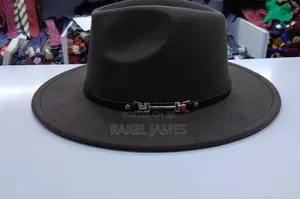 Dark Brown Fedora Hat