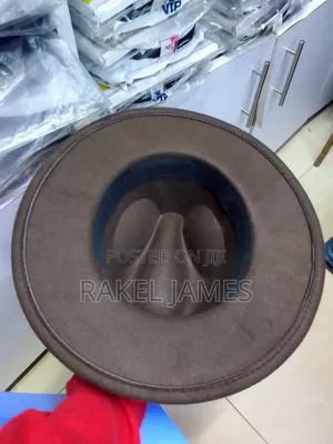 Dark Brown Fedora Hat