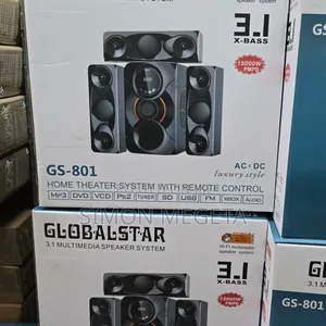 3.1ch Globalstar Home Theater System With Remote Affordable