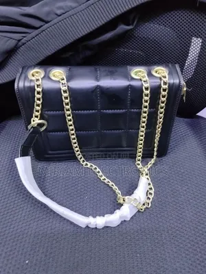 Quality Black Leather Sling Bag