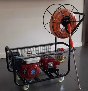 Ac840ps Aico Japan Trolley Sprayer Petrol 8hp Engine *With Hose Reel*