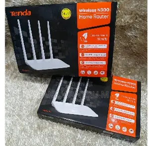 New Tenda F6 Router 4 Antennae// Tenda F6 Router