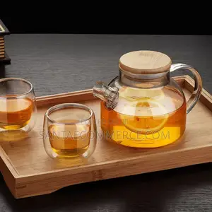1000 Ml Glass Tea Pot