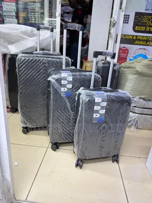 Size 29" 3 Inn1 Rubber Unbreakable Set Suitcase