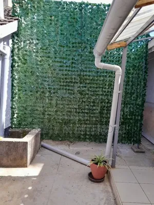 Decorative Artificial Privacy Fence Panels for Outdoor Screening