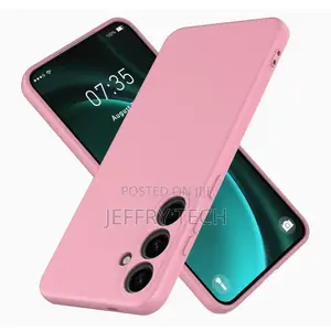 Samsung Galaxy A35 Luxury Soft Liquid Silicone Skin Pink
