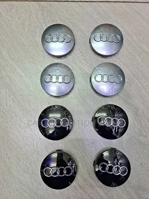 1pc Silver Universal Fit Rim Centre Cap in Silver or Black
