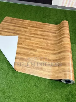 High Quality Wood Effect Vinyl Flooring Mkeka