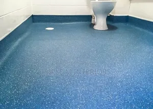Soft Touch Vinyl Terrazzo Mkeka for Homes