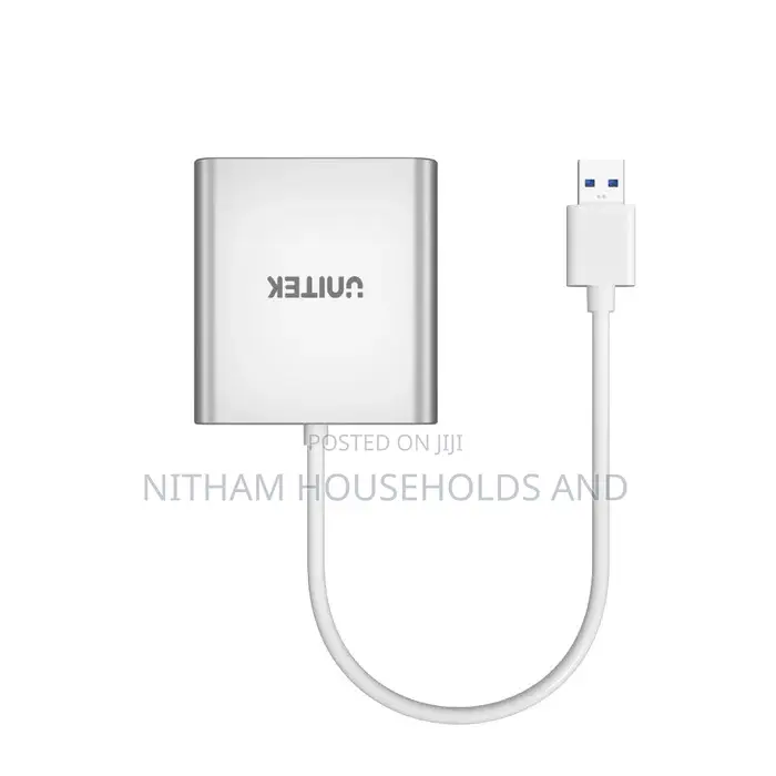 Unitek 3 in 1 Card Reader USB 3.0 to Sd Micro Sd Tf Cf Card Adapter Sd