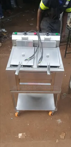Stainless Steel Locally Made Fryer Double 17*17litre