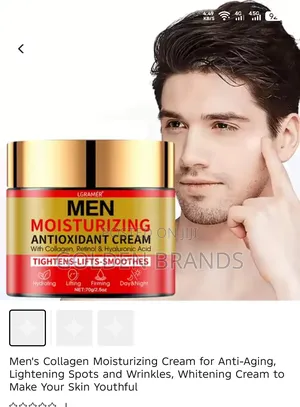 Men Moisturizing Antioxidant Cream (70g)