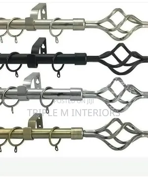 Adjustable Curtain Rod for Modern Home Windows