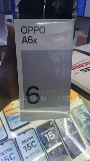 New Oppo A6x 256 GB Black