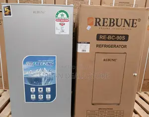 Rebune 90litres Single Door Fridge (Dark Silver