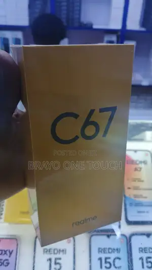 New Realme C67 128 GB Black