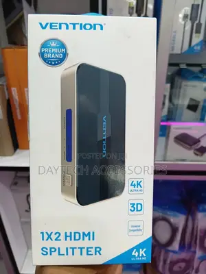 Vention 1 in 2 Out Hdmi Splitter Gold - Acbg0