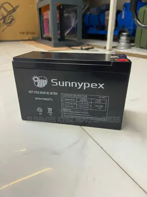 Sunnypex 12v 7ah Deep Cycle Gel Battery