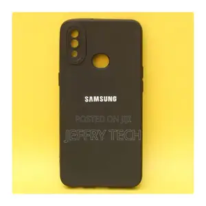 Samsung Galaxy A10s Luxury Soft Liquid Silicone Skin Touch Feelblack