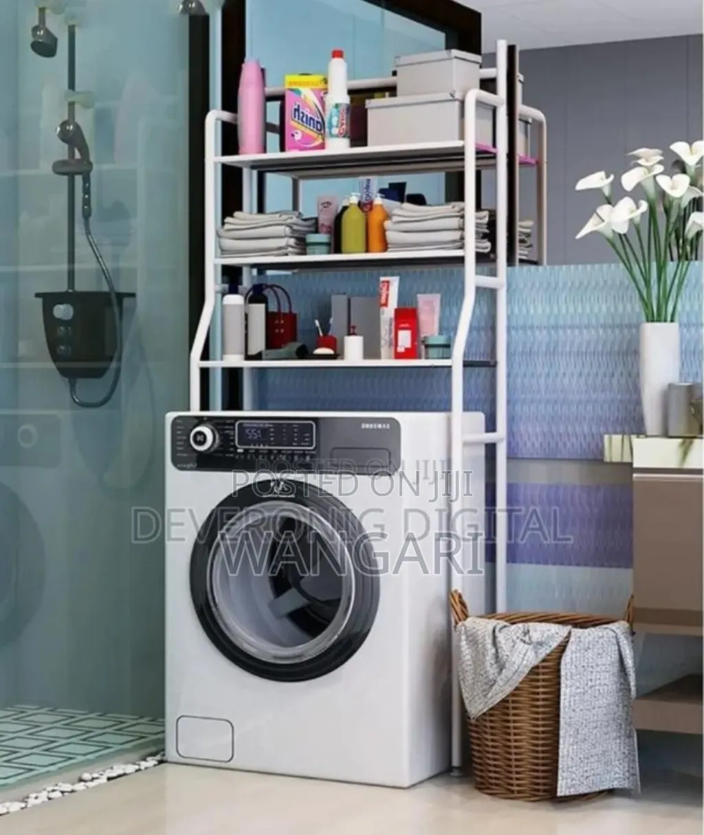 Stronger Washing Machine Rack. Powerful