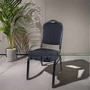 All Black Banquet Event Chair