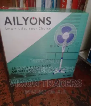 Fully Standing Ailyons 16inch Standing Fan. Stand Alone