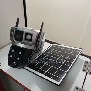 Dual Lens 4g Solar Powered Cameras for Security Use